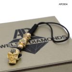 Breloc din aur Skull Collection Keyring ARJewels AR3904